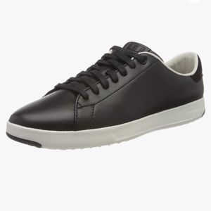 Cole Haan Women's GrandPro Tennis Leather Lace Sneaker